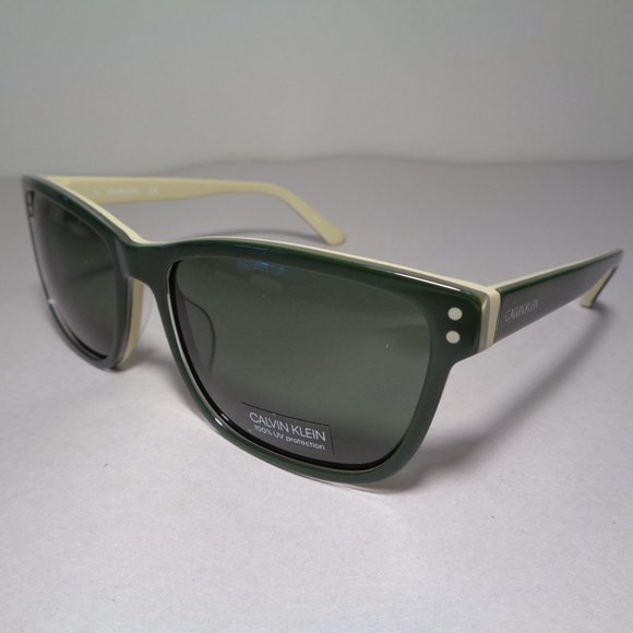 Calvin Klein CK18508S Green Yellow New Sunglasses main image 5